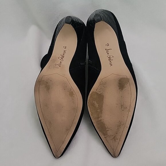 Sam Edelman Black Ankle Boots Size 8.5 - Picture 11 of 11